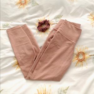 Blush Pink Fabletics Leggings